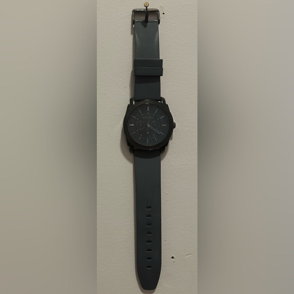 Men’s Express Watch. Grey and black. Great condition.